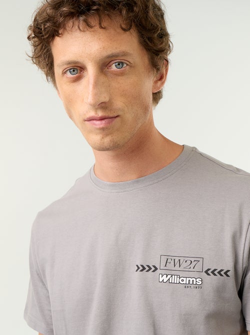 T-shirt 'Williams Racing' met korte mouwen - Kiabi