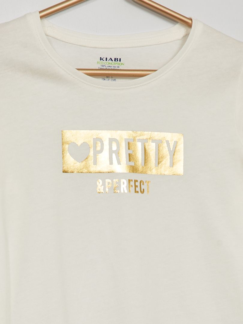 T-shirt WIT - Kiabi