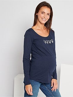 T-shirt zwangerschapsaankondiging 'Ecodesign' - Kiabi