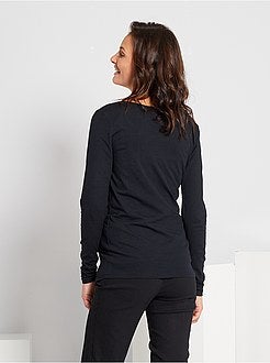 T-shirt zwangerschapsaankondiging 'Ecodesign' - Kiabi