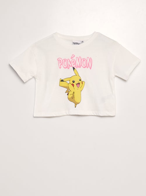 T-shirt/croptop 'Pikachu' - Kiabi