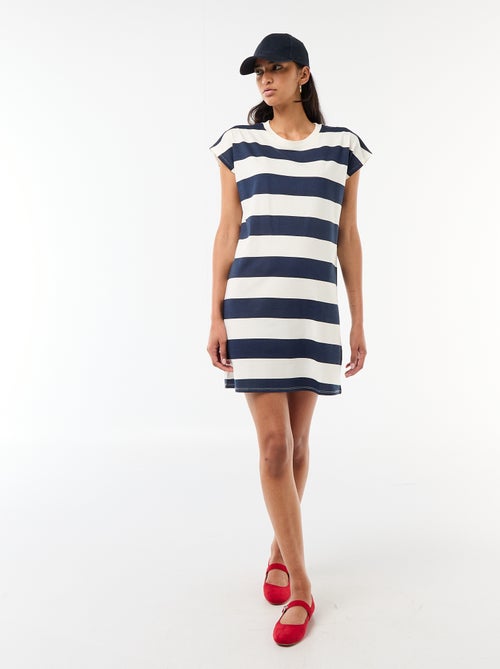 T-shirtjurk met korte mouwen - Kiabi