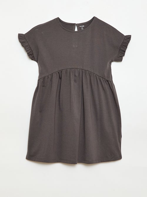 T-shirtjurk met luipaardprint - Kiabi