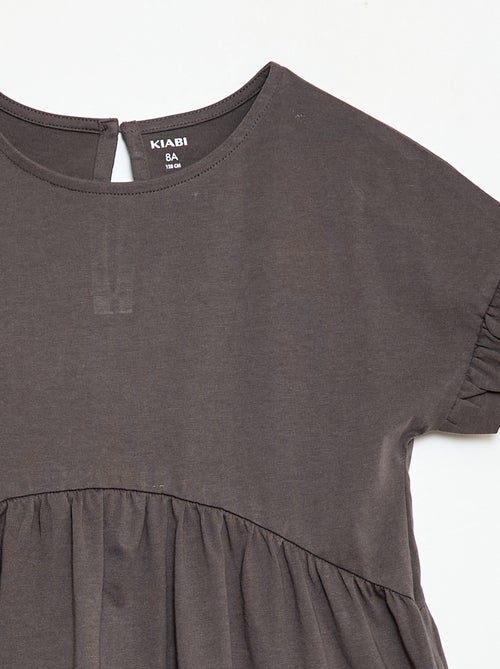 T-shirtjurk met luipaardprint - Kiabi