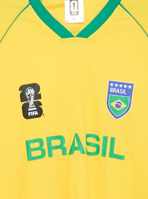 T-shirts met officiële licentie van het FIFA Wereldkampioenschap 26™ - Brazilië - Kiabi