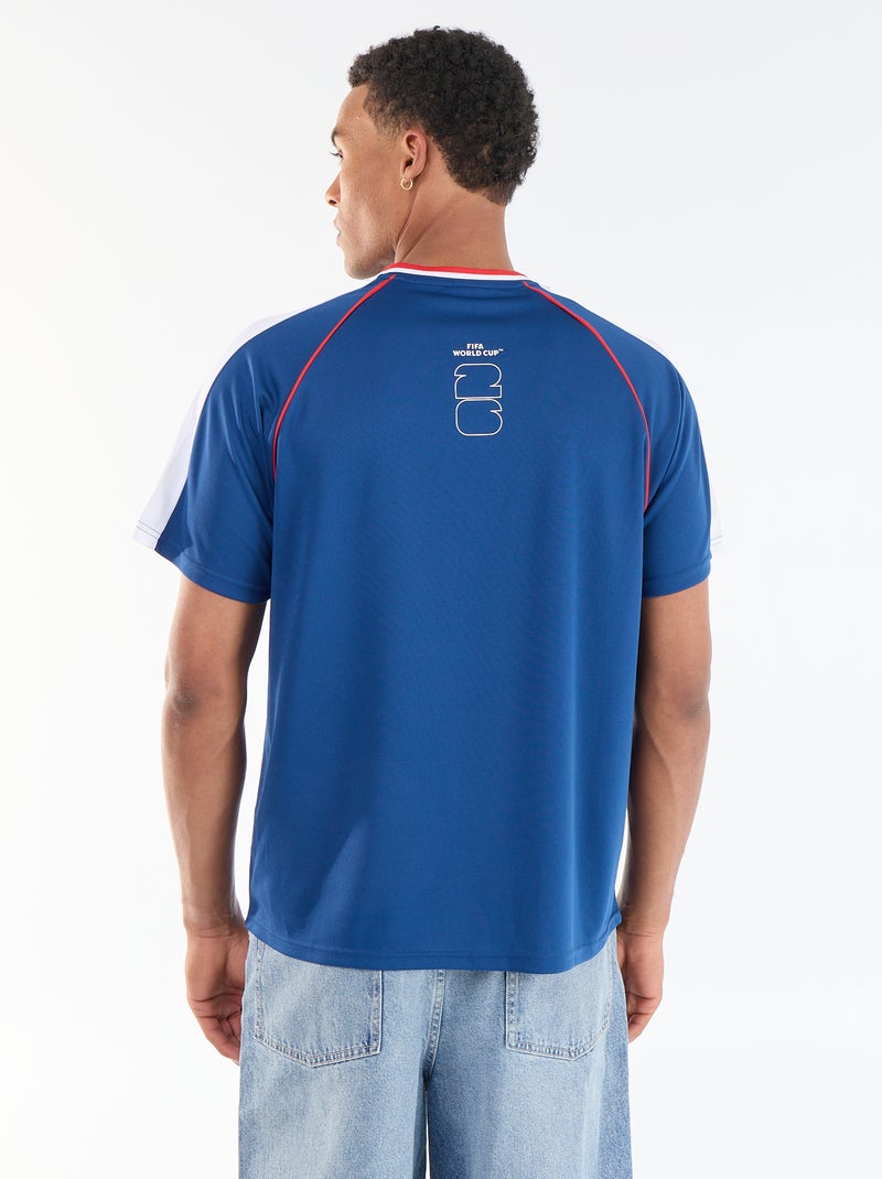 T-shirts met officiële licentie van het FIFA Wereldkampioenschap 26™ - Frankrijk Blauw - Kiabi