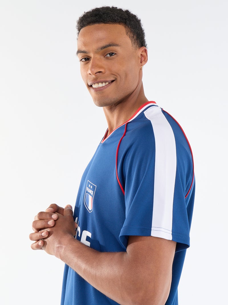 T-shirts met officiële licentie van het FIFA Wereldkampioenschap 26™ - Frankrijk Blauw - Kiabi