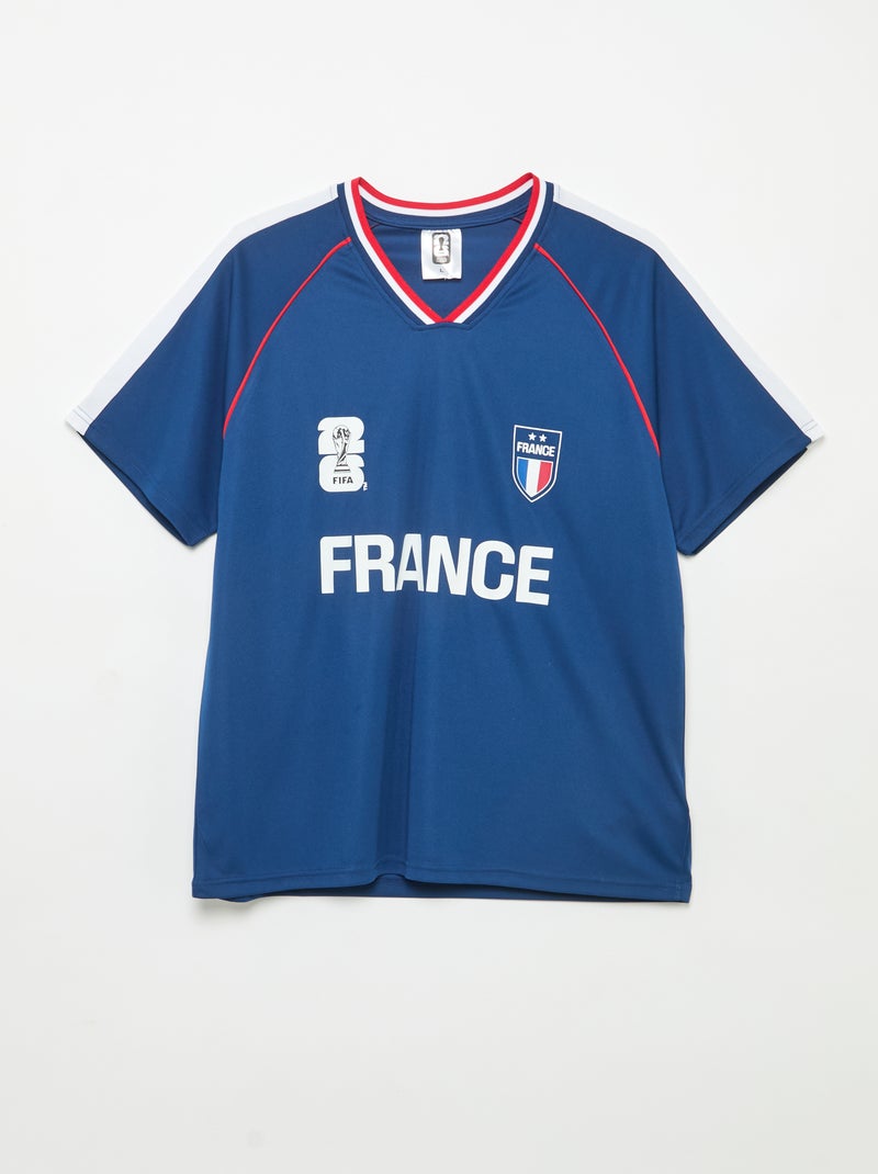 T-shirts met officiële licentie van het FIFA Wereldkampioenschap 26™ - Frankrijk Blauw - Kiabi
