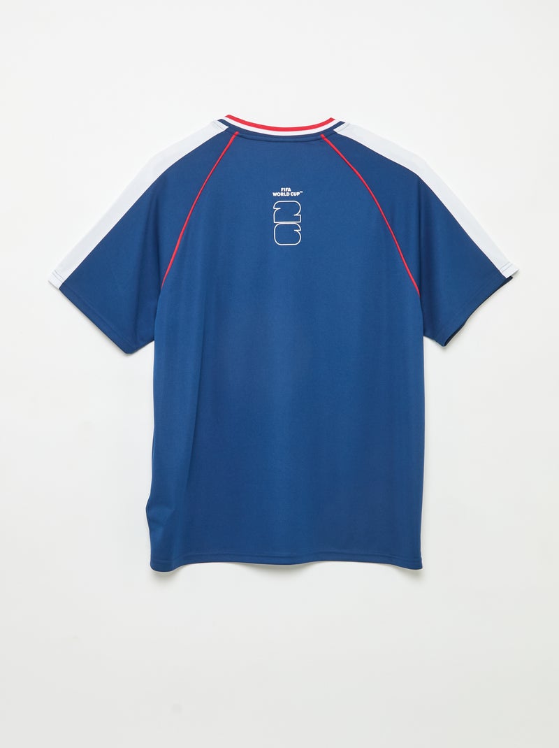T-shirts met officiële licentie van het FIFA Wereldkampioenschap 26™ - Frankrijk Blauw - Kiabi