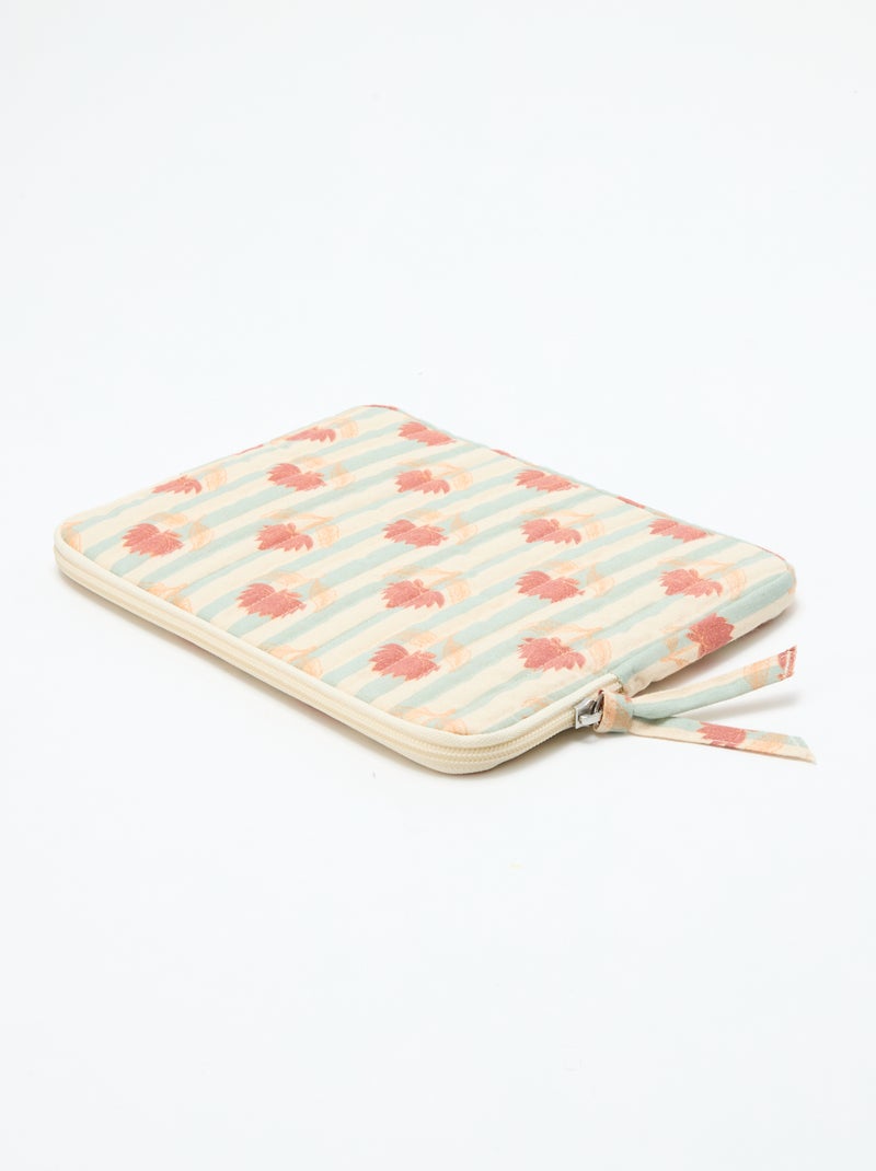 Tablethoes 19 x 25 cm - Kiabi Home Blauw - Kiabi