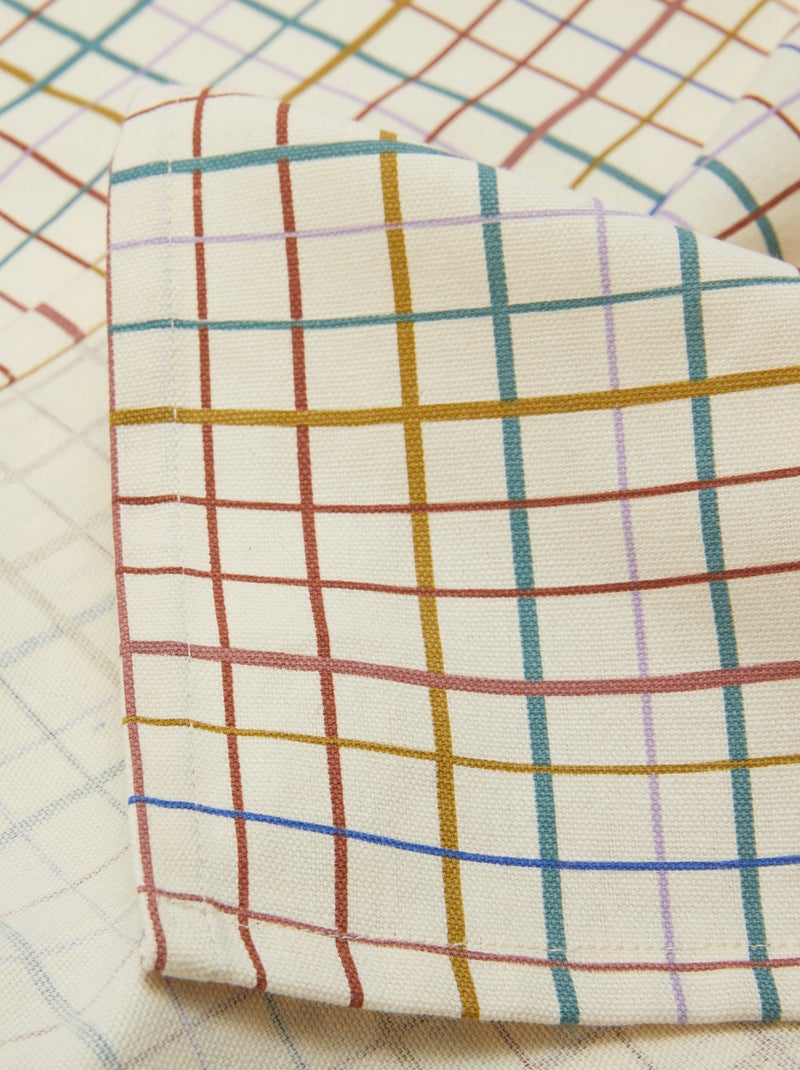 Tafelkleed 150 x 150 cm - Kiabi Home BIEGE - Kiabi