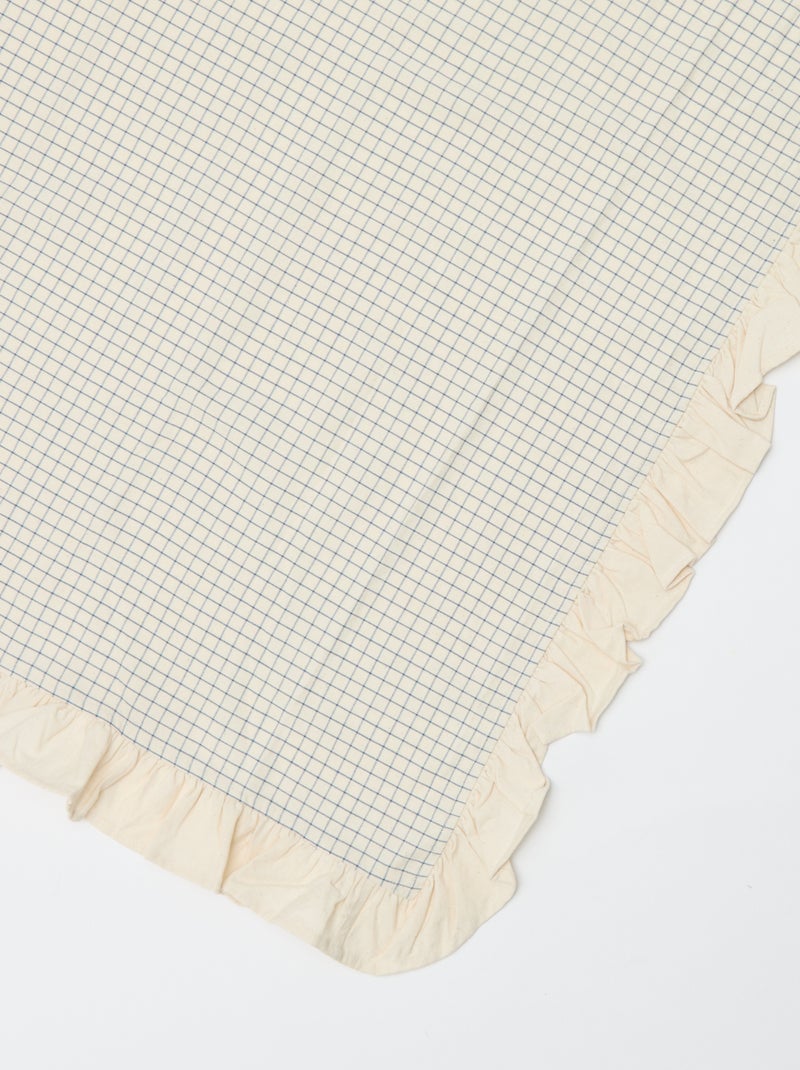 Tafelkleed met franjes (150x300 cm) - Kiabi Home Biege - Kiabi