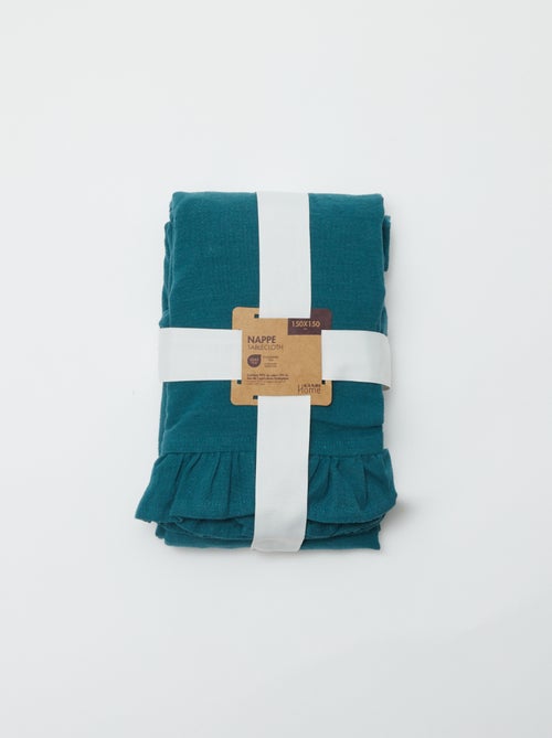 Tafelkleed met ruches (150 x 150 cm) - Kiabi