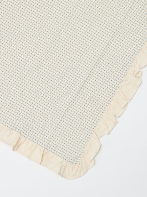 Tafelkleed met ruches (150 x 250 cm) - Kiabi