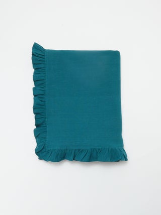 Tafelkleed met ruches (150 x 250 cm)