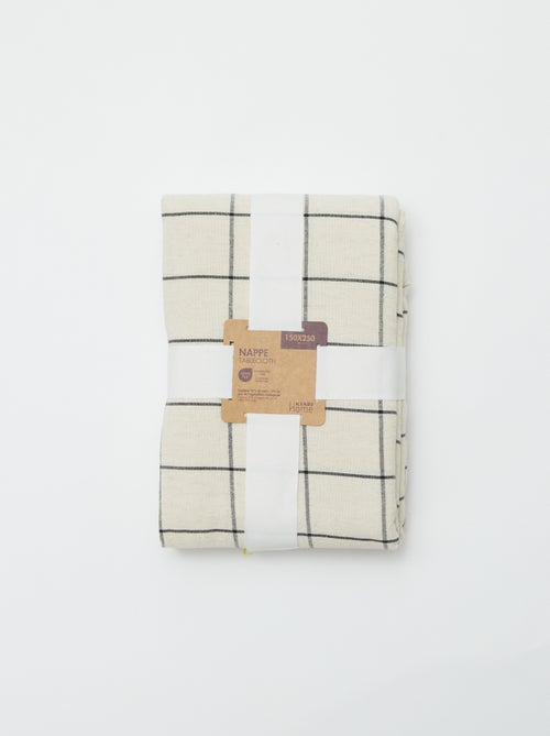 Tafelkleed met ruiten (150x250 cm) - Kiabi Home - Kiabi