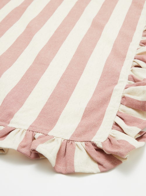 Tafelkleed met volant (150 x 250 cm) - Kiabi