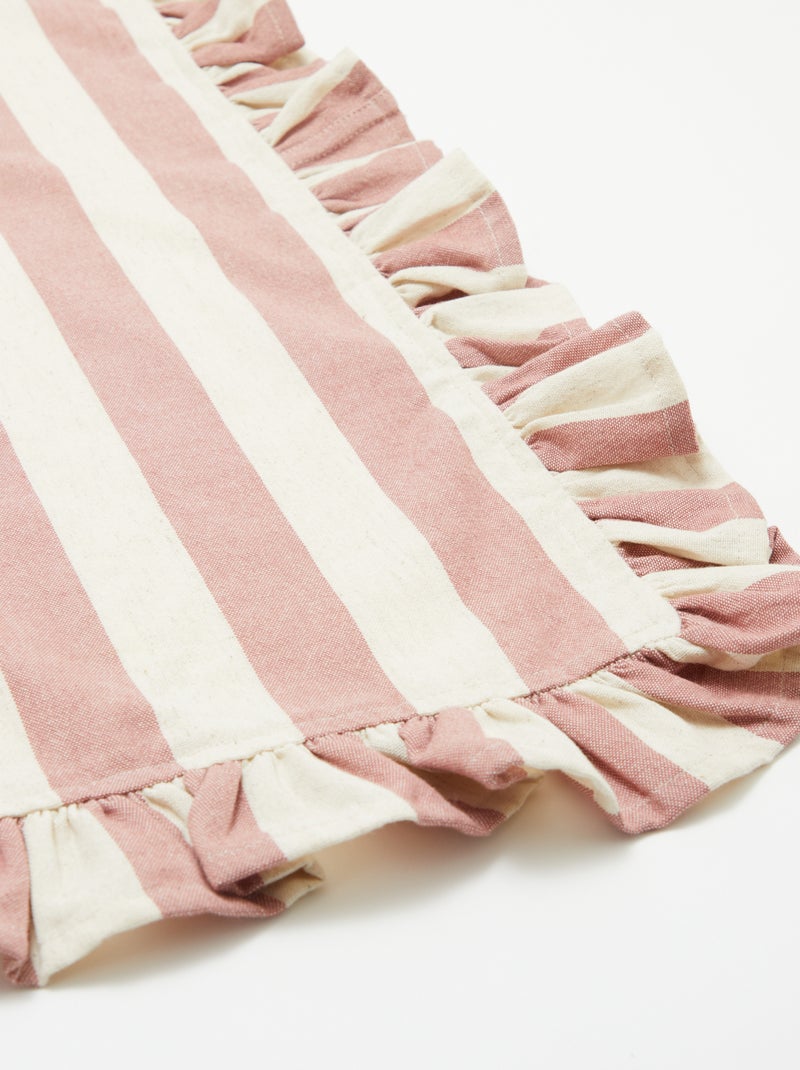 Tafelkleed met volant (150 x 250 cm) ROSE - Kiabi