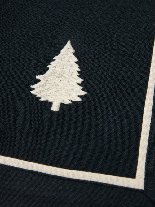 Tafelloper met kerstprint van katoen 36x180 cm - Kiabi