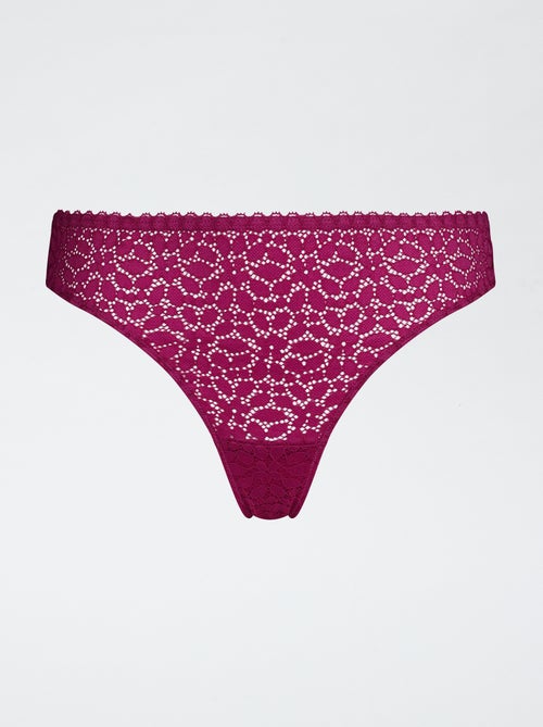 Tanga 'Dim' van kant - Kiabi