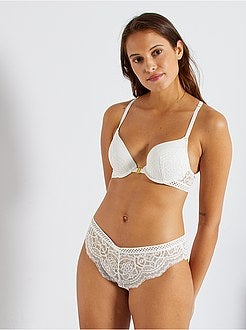 Tanga met kant - Kiabi