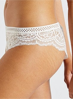 Tanga met kant - Kiabi