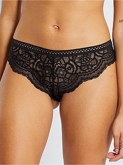 Tanga met kant - Kiabi