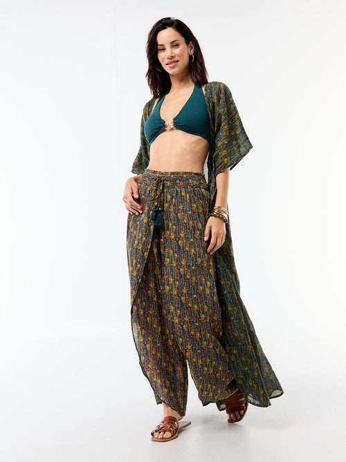 Tanga zwembroek met zeesterjuwelen - Kiabi