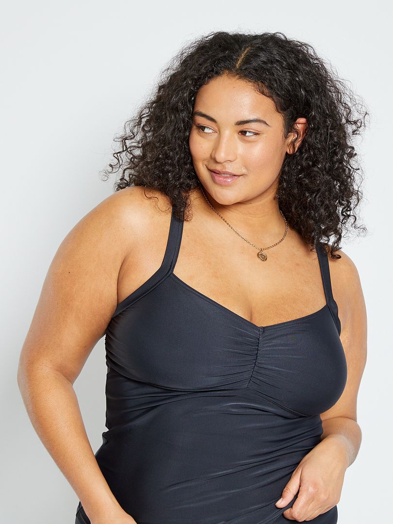 Tankini met Vhals zwart Kiabi 30.00€