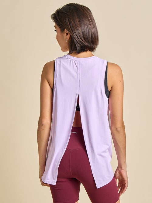 Tanktop met oversized armsgaten - (ekstract) - Kiabi