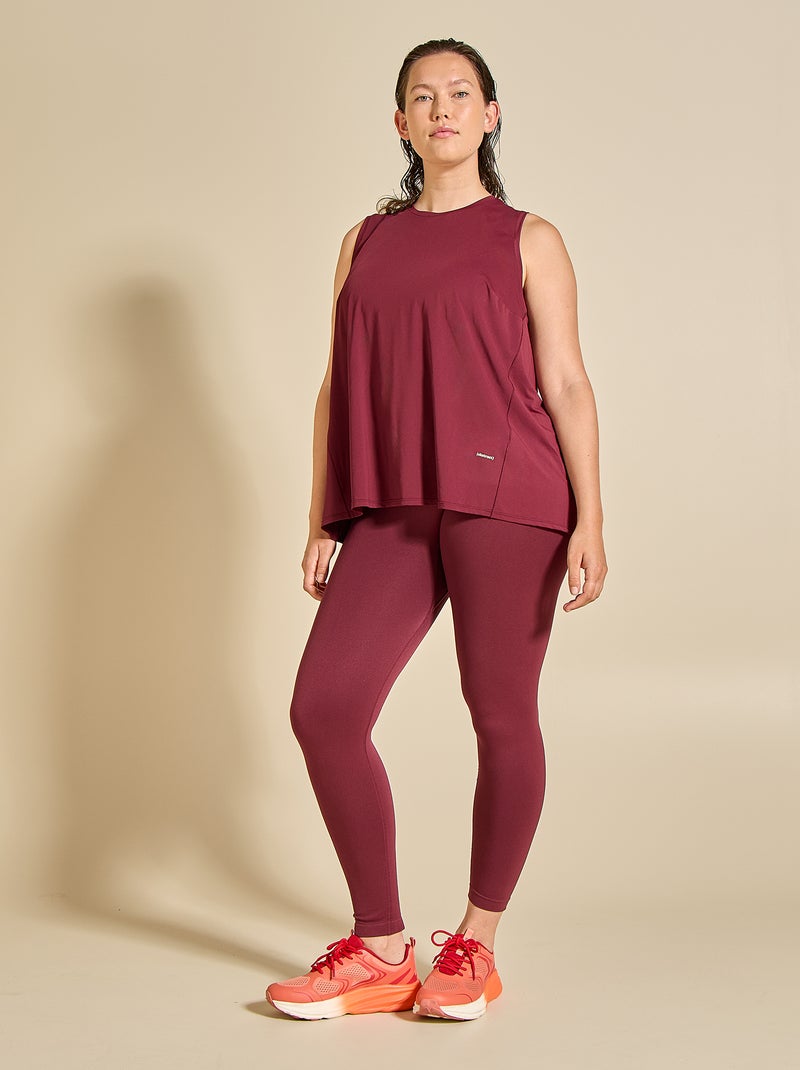 Tanktop met oversized armsgaten - (ekstract) Rood - Kiabi