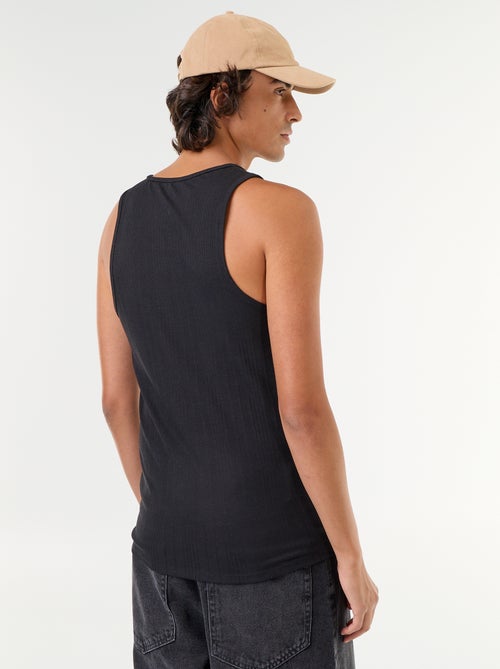 Tanktops van geribd jerseytricot - Kiabi