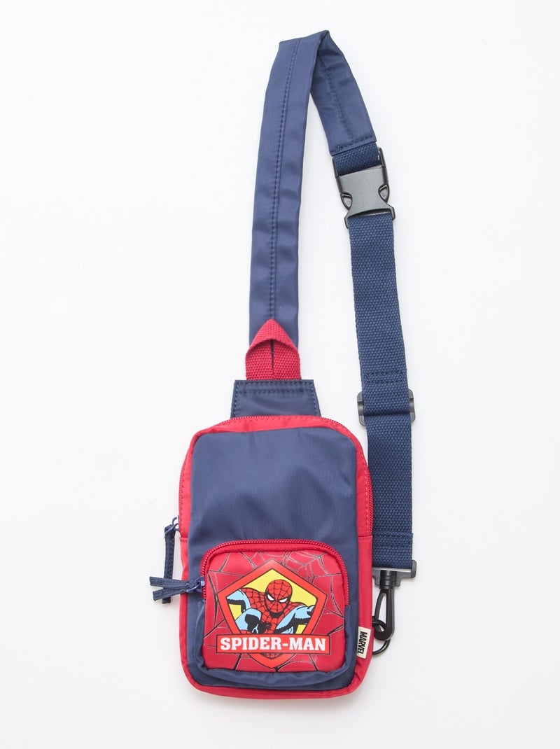 Tas 'Marvel' 'Spider-man' van stof met schouderband Zwart - Kiabi