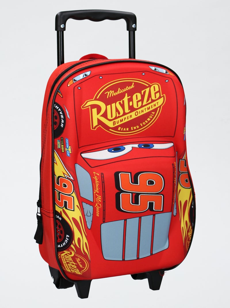 Tas met wieltjes 'Cars' Rood - Kiabi