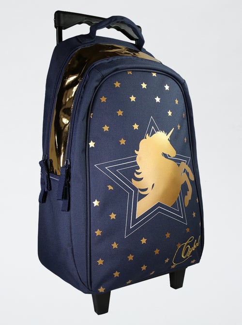 Tas met wieltjes en eenhoornprint - Kiabi