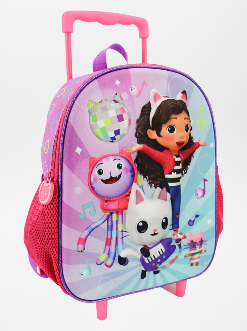 Tas met wieltjes 'Gabby's poppenhuis' ROSE - Kiabi