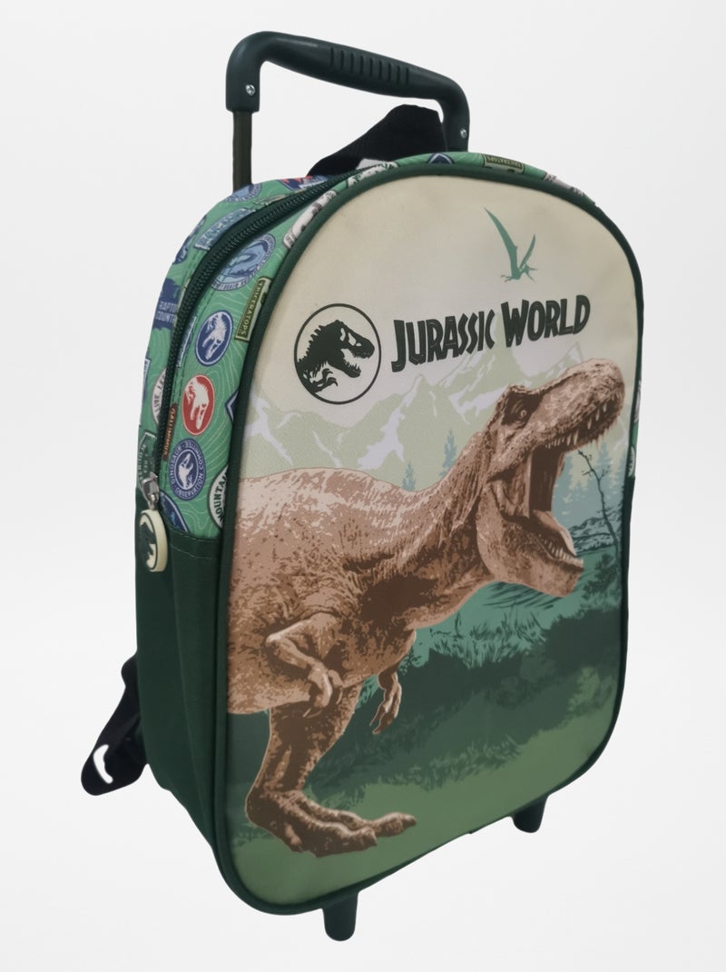 Tas met wieltjes 'Jurassic World' GROEN - Kiabi