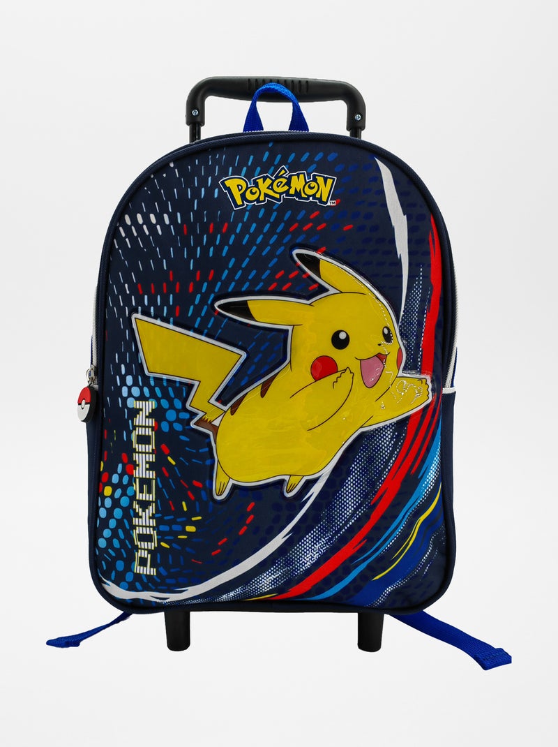 Tas met wieltjes 'Pokémon' BLAUW - Kiabi