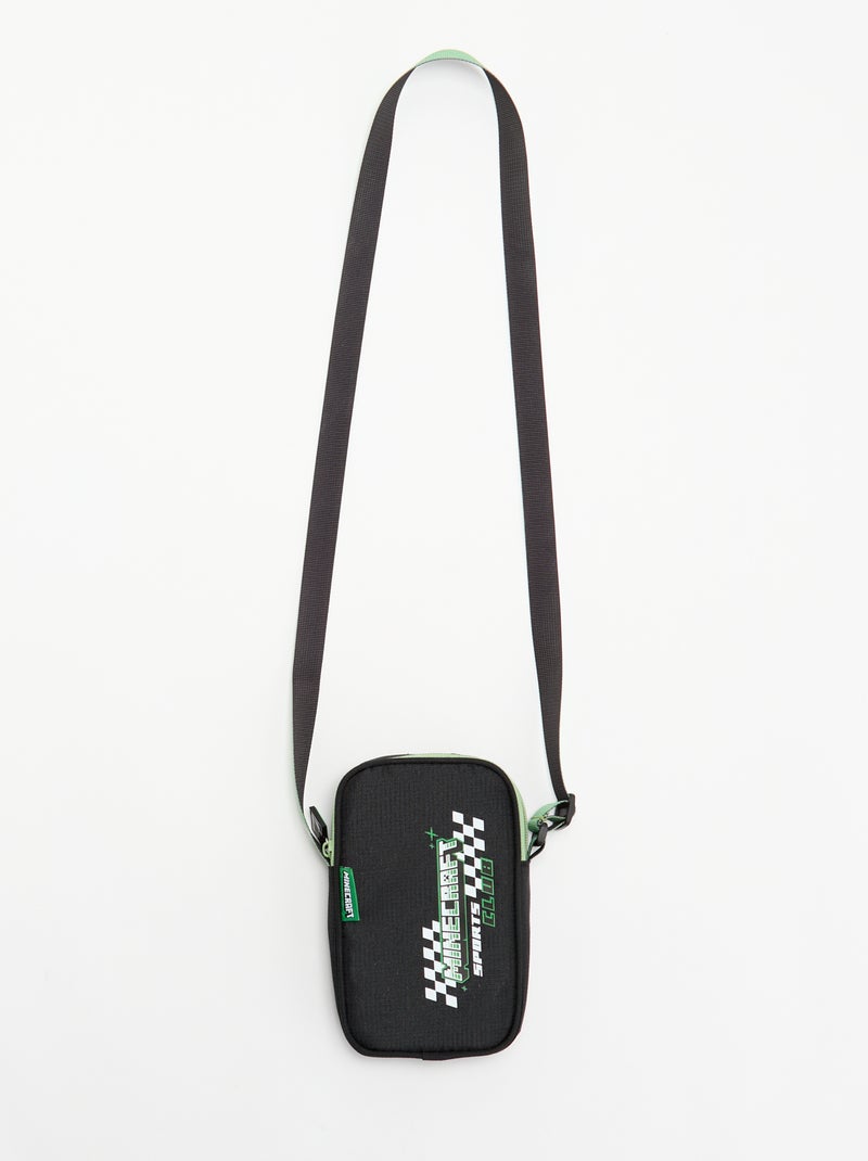 Tas 'Minecraft' met schouderriem Zwart - Kiabi