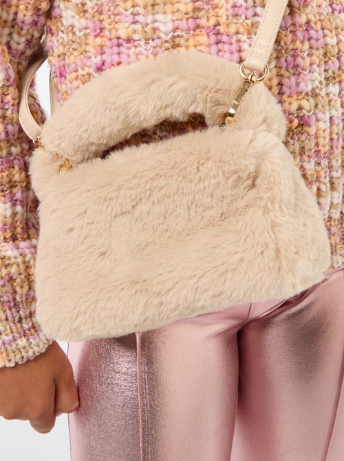 Tas van imitatiebont - Kiabi