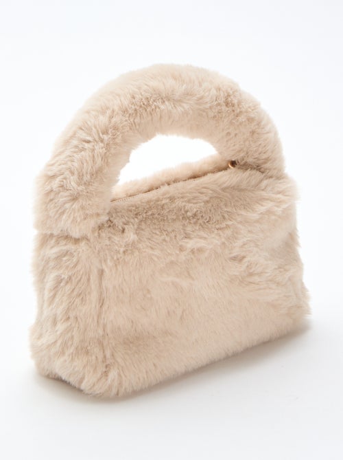 Tas van imitatiebont - Kiabi