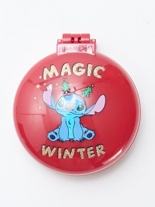 Tasje - Scrunchie + haarspeldje + haarborstel 'Disney' 'Stitch' - Kiabi