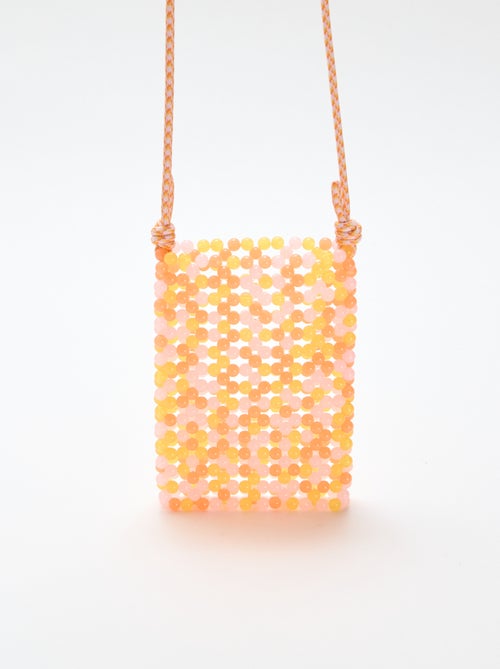 Telefoonhoesje met kralen - Kiabi