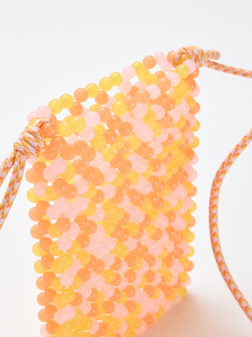 Telefoonhoesje met kralen - Kiabi