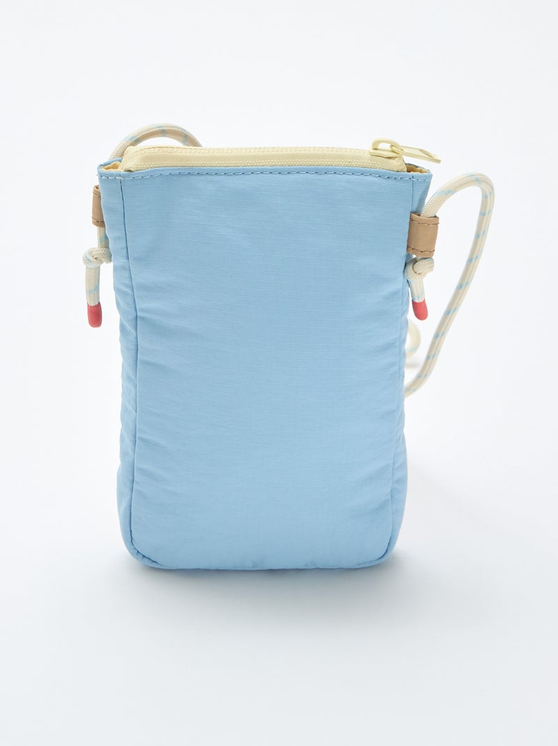 Telefoontasje van stof Blauw - Kiabi