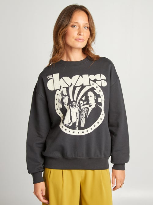 'The Doors'-sweater van joggingstof - Kiabi