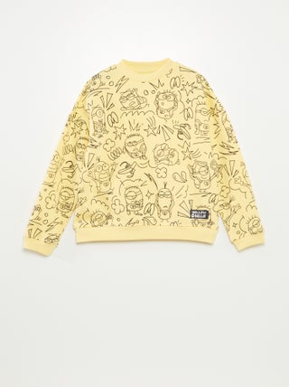 'The Minions'-sweater van joggingstof