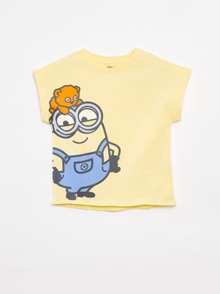 The Minions-T-shirt met korte mouw