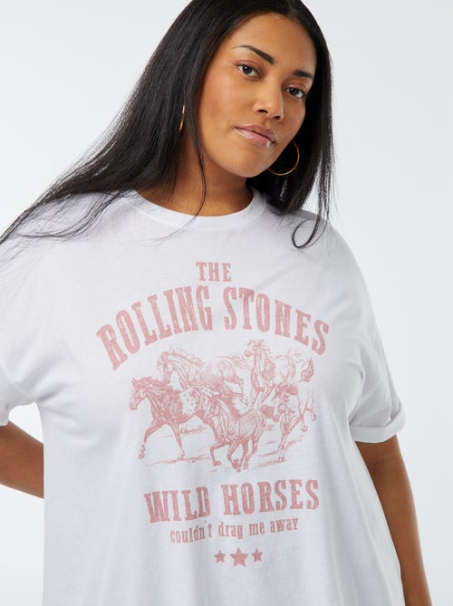 The Rolling Stones-T-shirt met korte mouw - Kiabi
