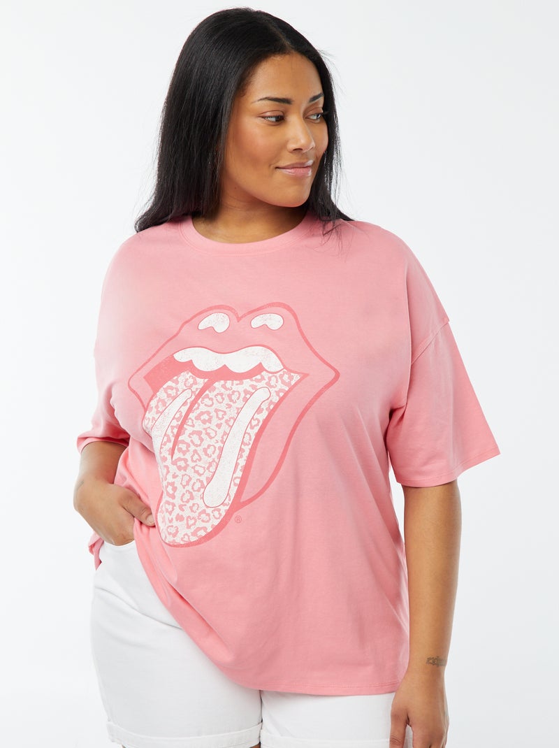 The Rolling Stones-T-shirt met korte mouw WIT - Kiabi